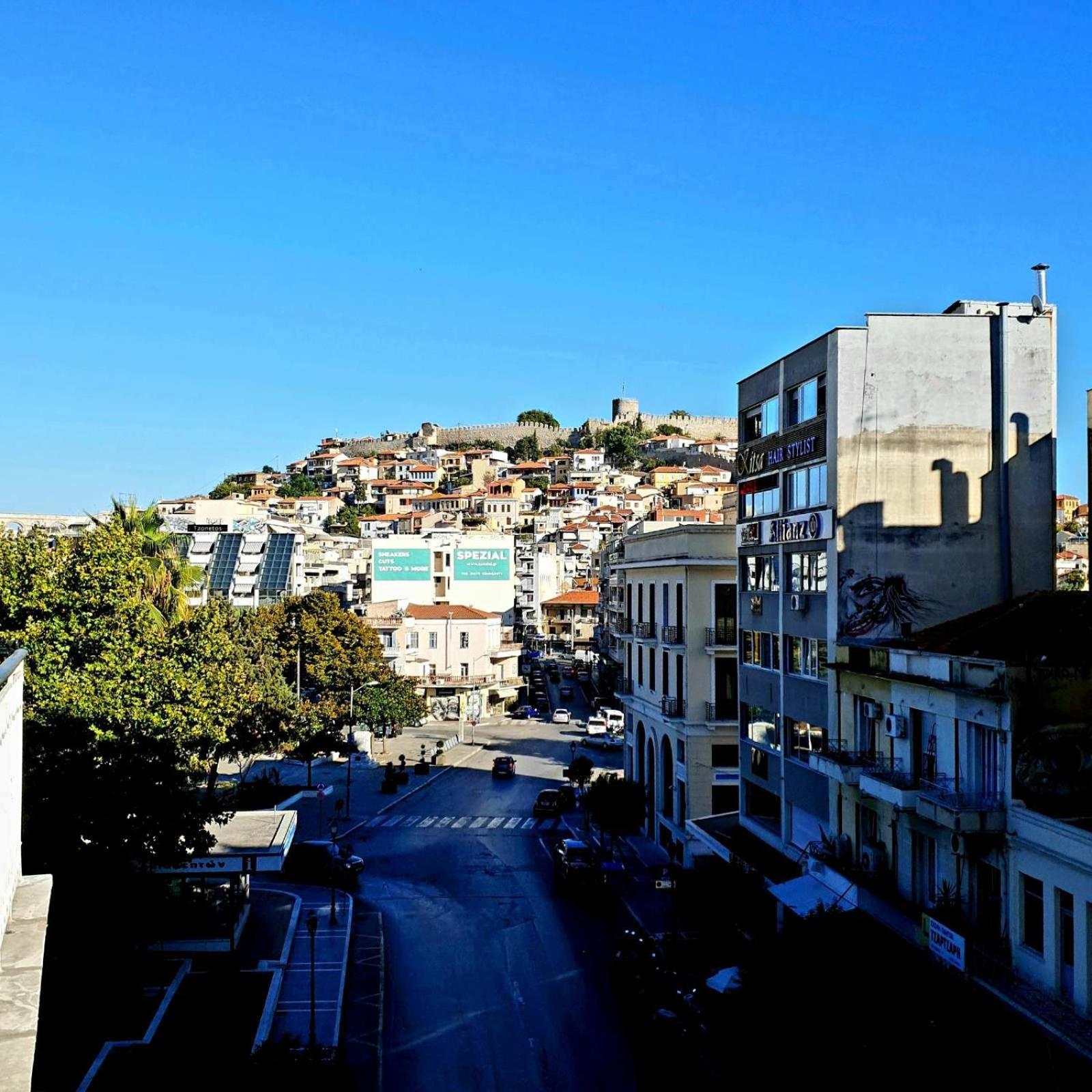 Castle View Studio 1 Apartment Kavala Exterior foto